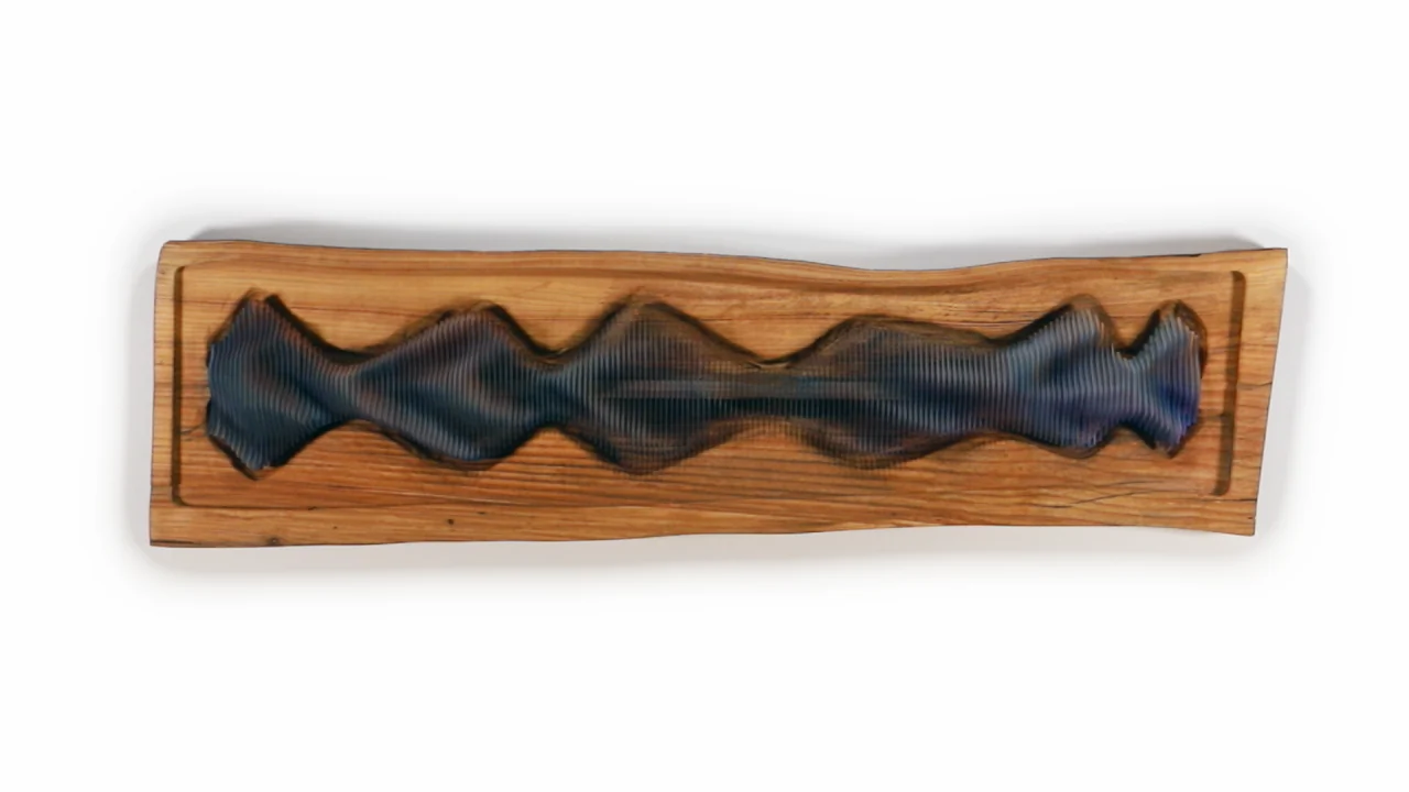 Ash Wood Flow, front view